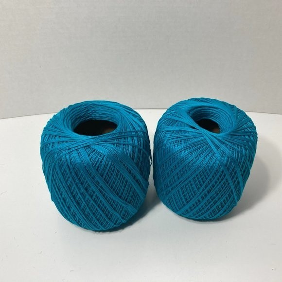 2 Aunt Lydia's Classic 10 Crochet Thread Peacock - Picture 2 of 13